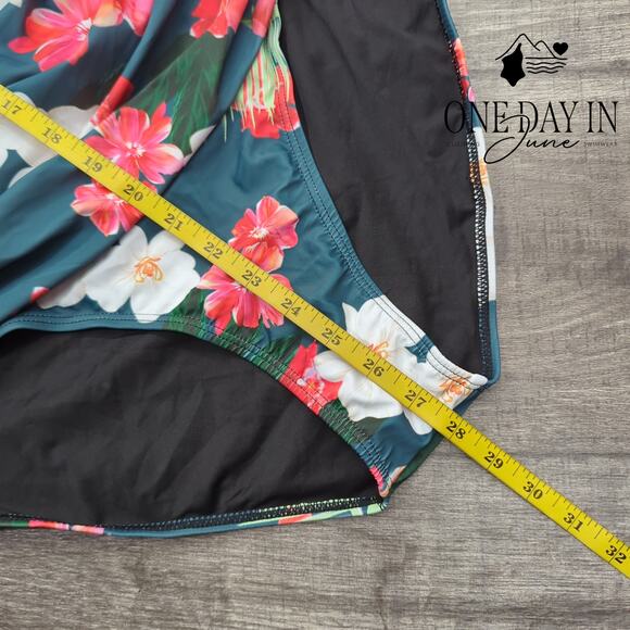 B2Prity High Neck Tummy Control one Piece Swimsuit Size XL - Picture 5 of 6